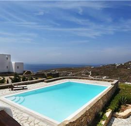 4 Bedroom Villa with Pool near Super Paradise Beach on Mykonos, Sleeps 8